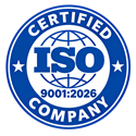 ISO 9001:2026 Certified Company